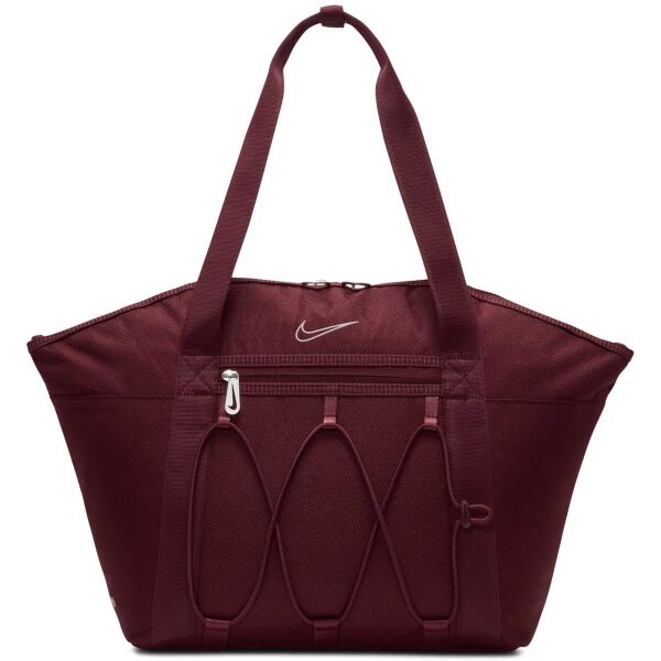 Nike ONE Дамска чанта, винен, размер