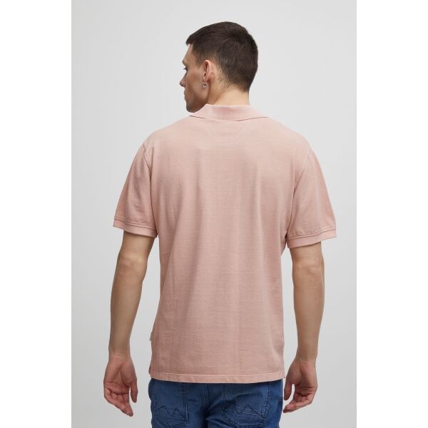BLEND BHEDINGTON POLO Pánske Polo Tričko, Ružová, Veľkosť XL