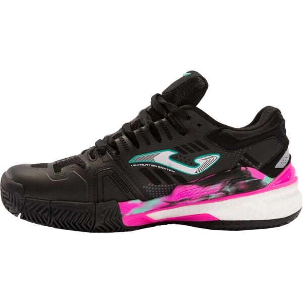 Joma SLAM LADY Дамски обувки за тенис, черно, Veľkosť 41