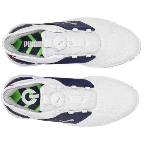 Puma IGNITE ELEVATE DISC Мъжки обувки за голф, бяло, Veľkosť 44