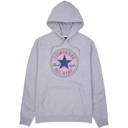Converse STANDARD FIT CENTER FRONT LARGE CHUCK PATCH CORE PO HOODIE B - Мъжки суитшърт
