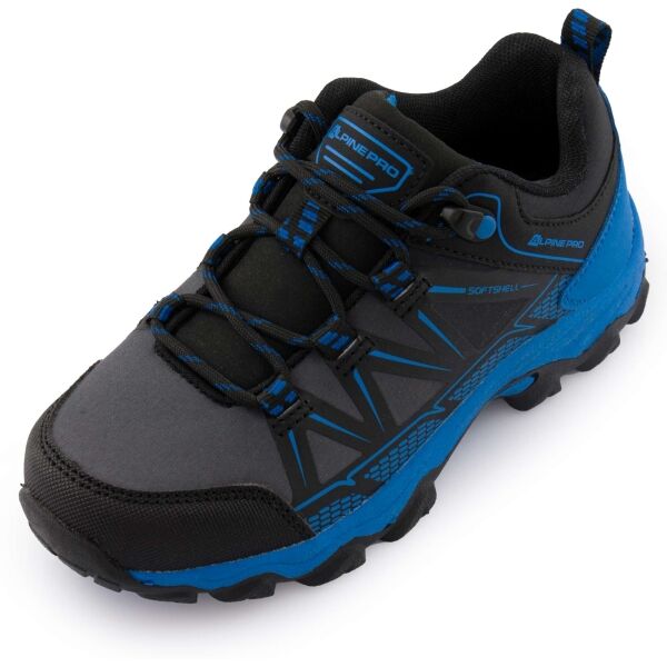 ALPINE PRO FARO Gyerek outdoor cipő, fekete, méret 30