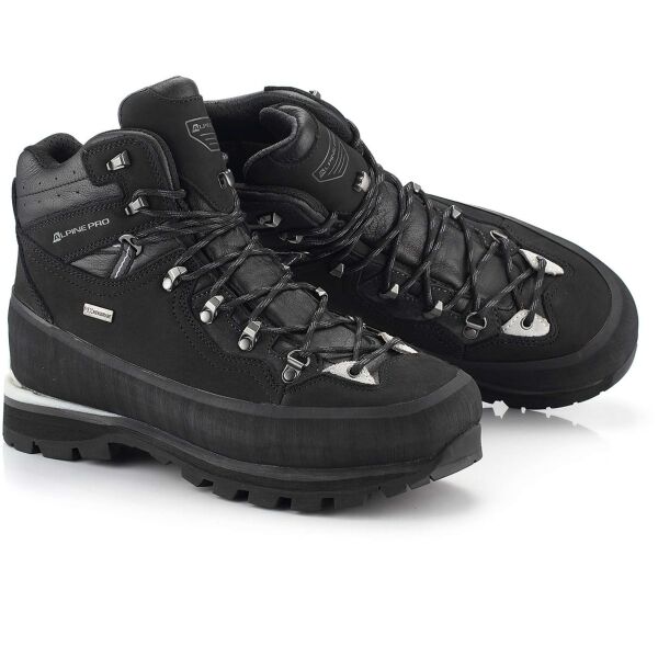 ALPINE PRO PRAGE Uniszex outdoor cipő, fekete, méret 40