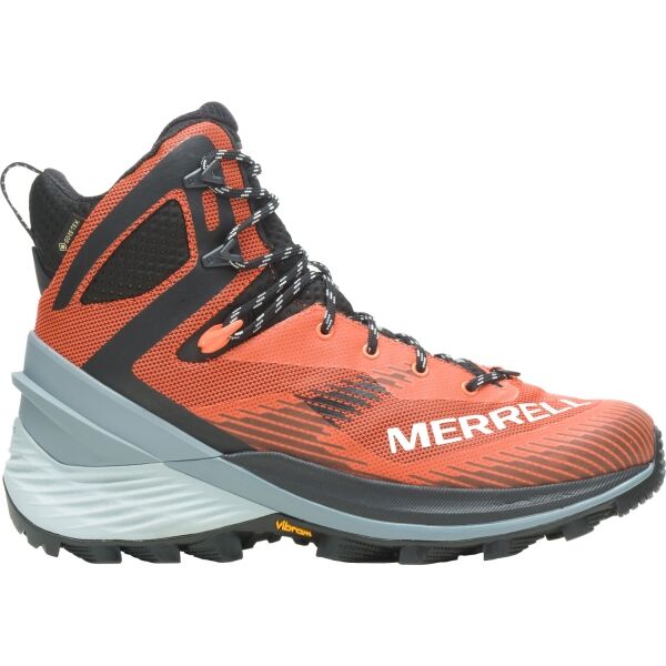 Merrell ROGUE HIKER MID GTX Férfi outdoor cipő, narancssárga, méret 46.5