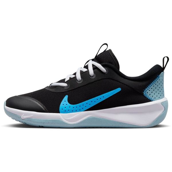 Nike OMNI Детски обувки за спорт в зала, черно, Veľkosť 36.5