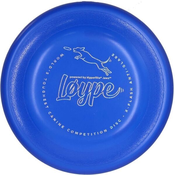 Løype JAWZ DISC Frisbee Für Hunde, Blau, Größe Os