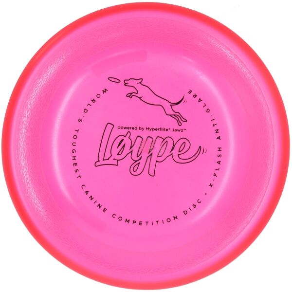 Løype JAWZ DISC Летяща чиния за кучета, розово, Veľkosť Os