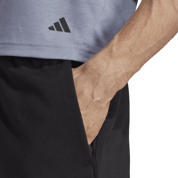 Adidas YOGA BASE SHORT Мъжки спортни къси панталони, черно, Veľkosť L