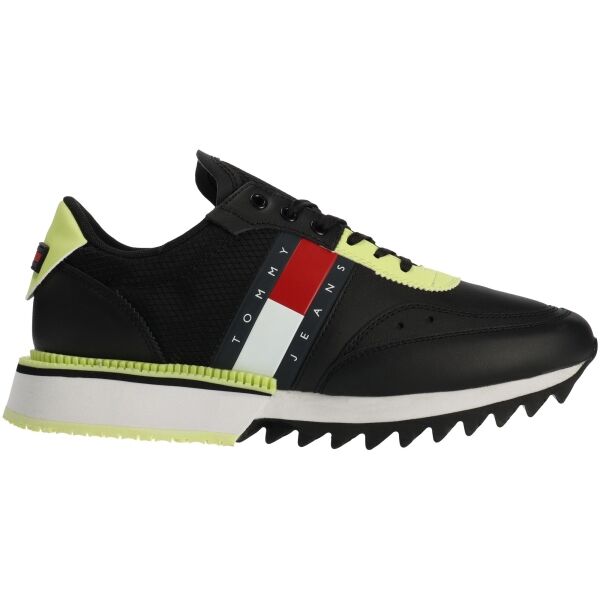 Tommy Hilfiger TOMMY JEANS CLEATED Мъжки обувки за свободното време, черно, Veľkosť 46