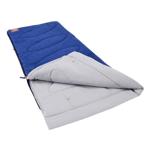 Coleman LOTUS S Schlafsack Für Kinder, Blau, Größe 165 см - Linker Reißverschluss