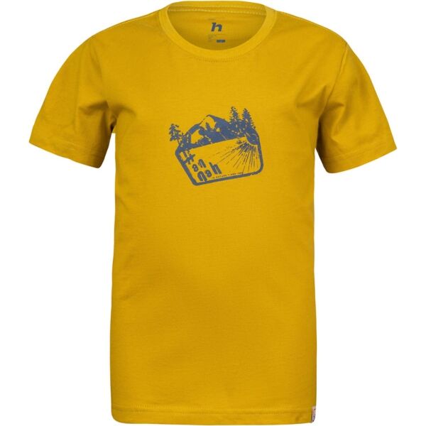 Hannah RANDY JR Тениска за момчета, жълто, Veľkosť 134-140