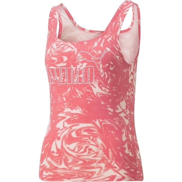 Puma POWER AOP TANK Női ujjatlan felső, rózsaszín, méret XS