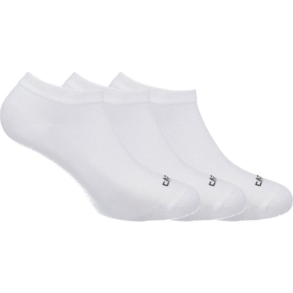 CMP BAMBOO INVISIBILE SOCK TRIPACK Férfi zokni, fehér, méret 39 - 42