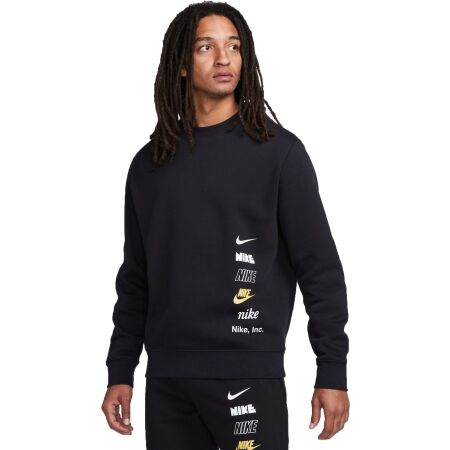 Nike CLUB + BB CREW MLOGO - Men's sweatshirt