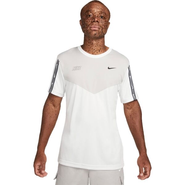 Nike NSW REPEAT SW PK TEE Herrenshirt, Weiß, Größe XXL