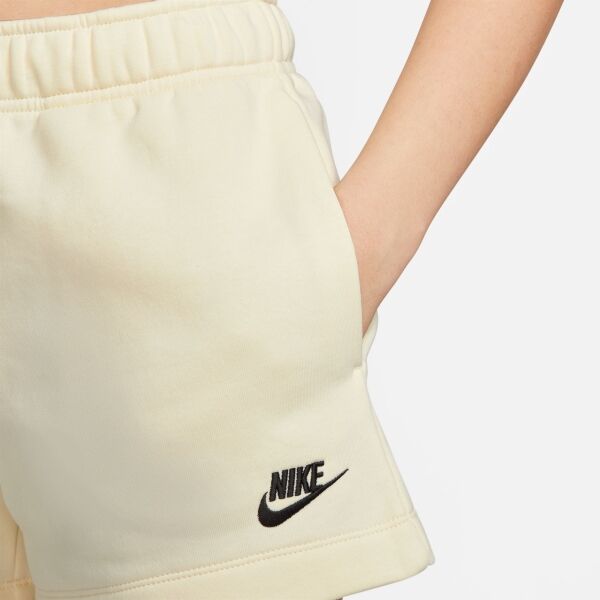 Nike NSW CLUB FLC MR SHORT Damenshorts, Gelb, Größe XL