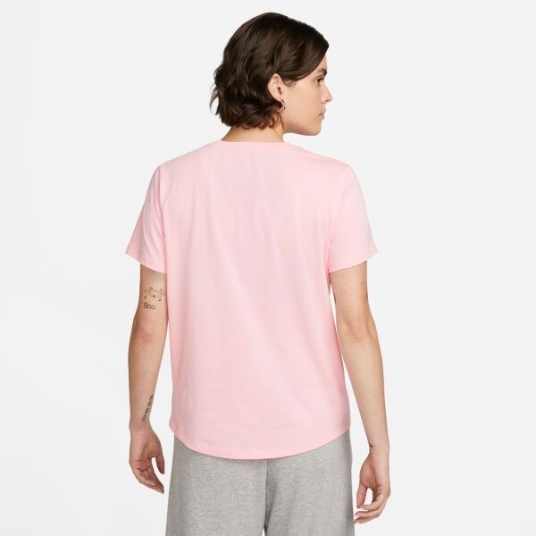 Nike NSW TEE ESSNTL ICN FTRA Dámske Tričko, Ružová, Veľkosť L