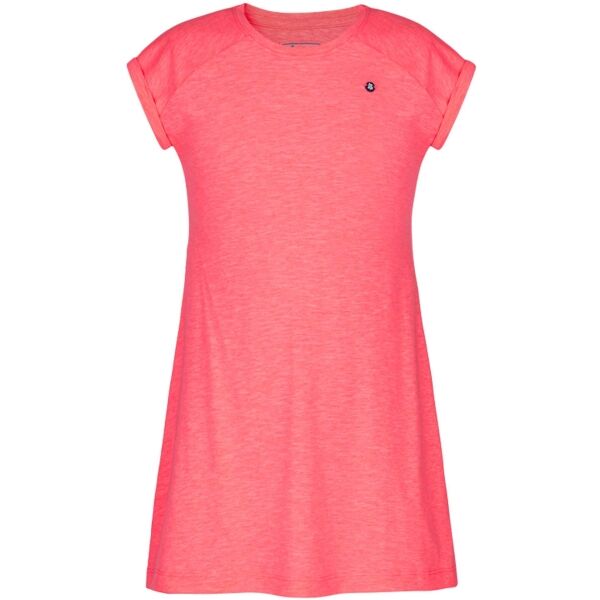 Loap BLICA Lány ruha, rózsaszín, méret 112-116
