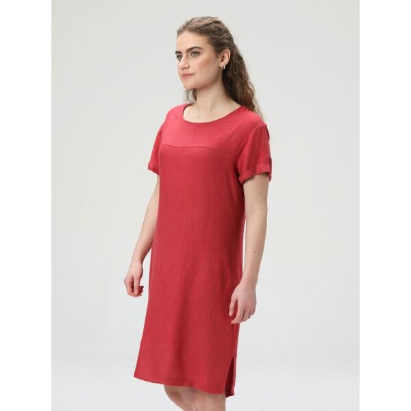 Loap NEBRASKA Дамска рокля, червено, Veľkosť S