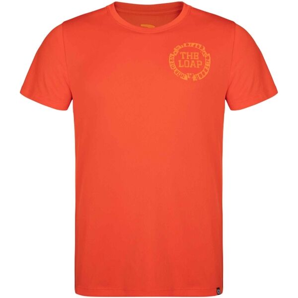 Loap MUSLAN Férfi póló, narancssárga, méret S