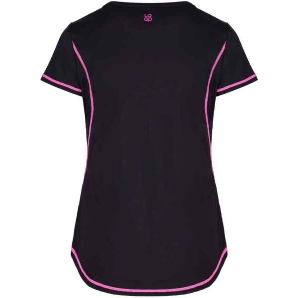 Loap MELISA Дамска  техническа тениска, черно, Veľkosť S