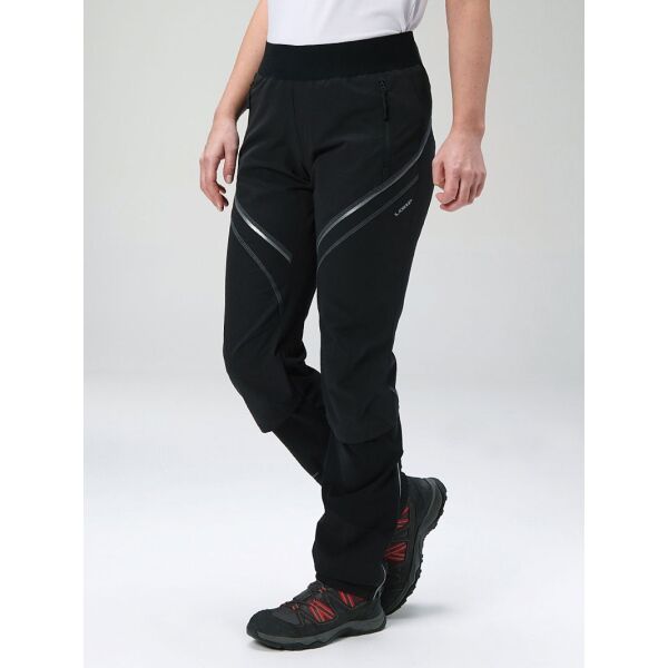 Loap URALIE Дамски спортни панталони, черно, Veľkosť XS