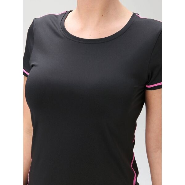 Loap MELISA Дамска  техническа тениска, черно, Veľkosť S