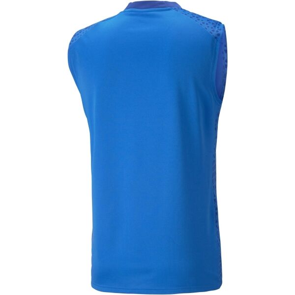 Puma TEAMCUP TRAINING JERSEY SL Herren Fußballshirt, Blau, Größe XL