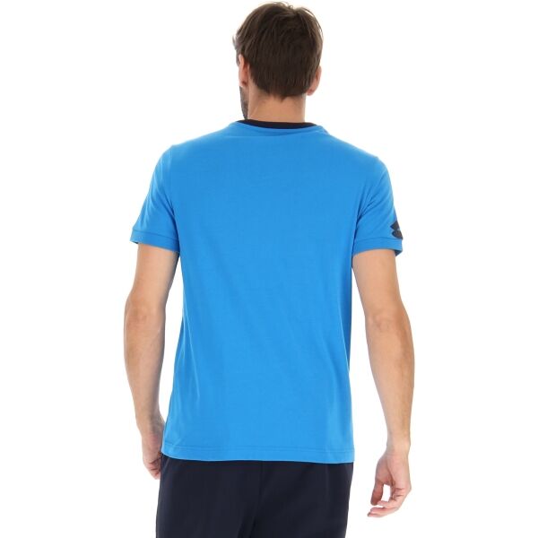 Lotto LOGO DUE TEE 1 Мъжка тениска, синьо, Veľkosť XL