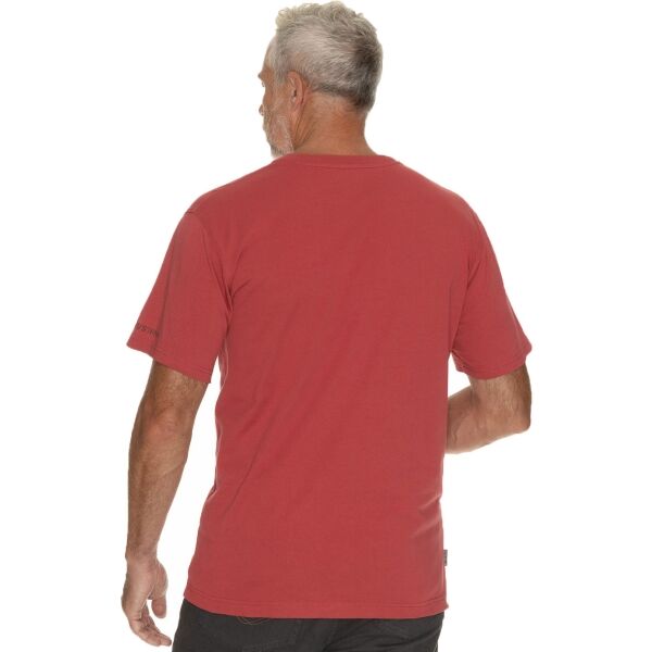 BUSHMAN BASE III Herrenshirt, Rot, Größe 4XL