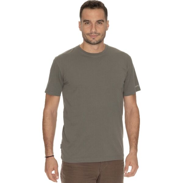 BUSHMAN BASE III Férfi póló, khaki, méret XL