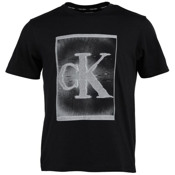 Calvin Klein ESSENTIALS PW S/S T-SHIRT Férfi póló, fekete, méret XL
