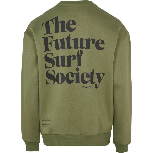 O'Neill FUTURE SURF SOCIETY Pánska Mikina, Khaki, Veľkosť XL