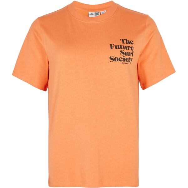 O'Neill FUTURE SURF SOCIETY T-SHIRT Damenshirt, Orange, Größe L