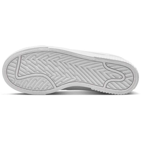 Nike COURT LEGACY Flache Damensneaker, Weiß, Größe 38.5