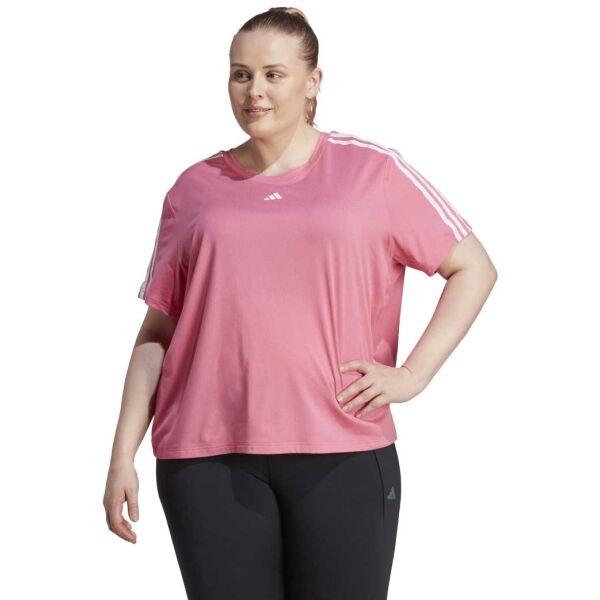 Adidas TRAIN ESSENTIALS Дамска тениска, розово, Veľkosť 3x