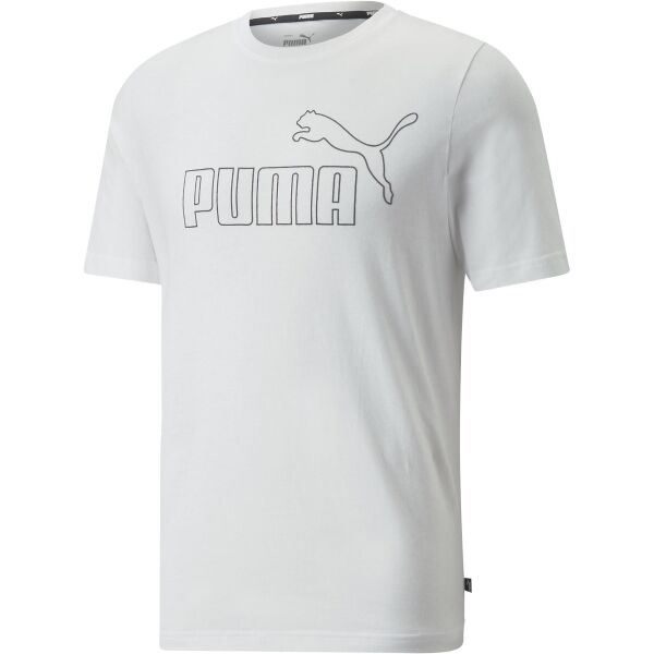 Puma ESS ELEVATED TEE Férfi póló, fehér, méret 2XL