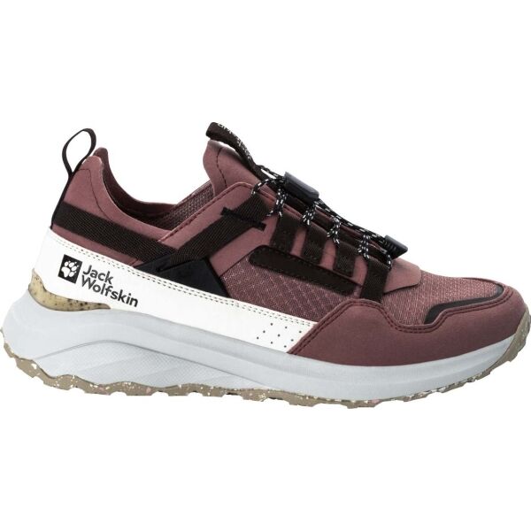 Jack Wolfskin DROMOVENTURE ATHLETIC LOW W Дамски обувки за туризъм, винен, размер