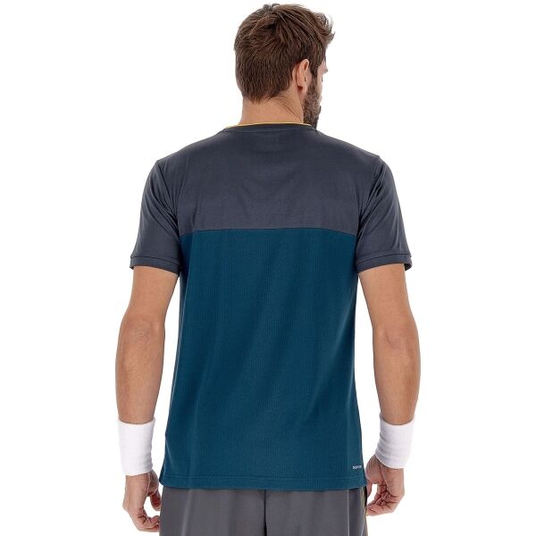 Lotto SUPERRAPIDA VI TEE 2 Pánske Tenisové Tričko, Modrá, Veľkosť S