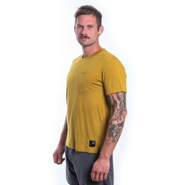 Sensor MERINO AIR Herrenshirt, Gelb, Größe XL