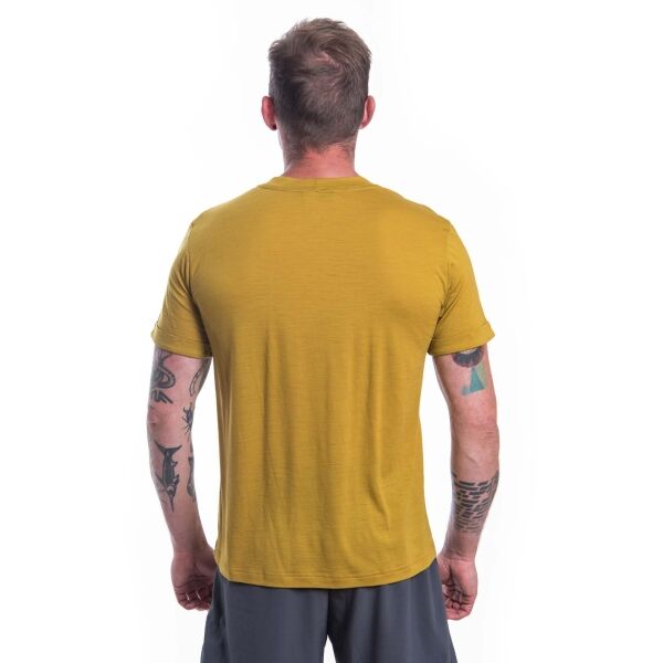 Sensor MERINO AIR Herrenshirt, Gelb, Größe XL