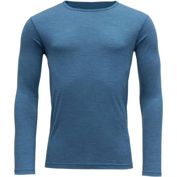 Devold LEIRA MAN TEE Мъжка тениска, синьо, Veľkosť S
