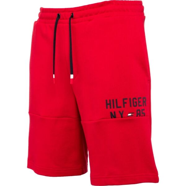 Tommy Hilfiger GRAPHIC SWEATSHORT Мъжки шорти, червено, Veľkosť XL