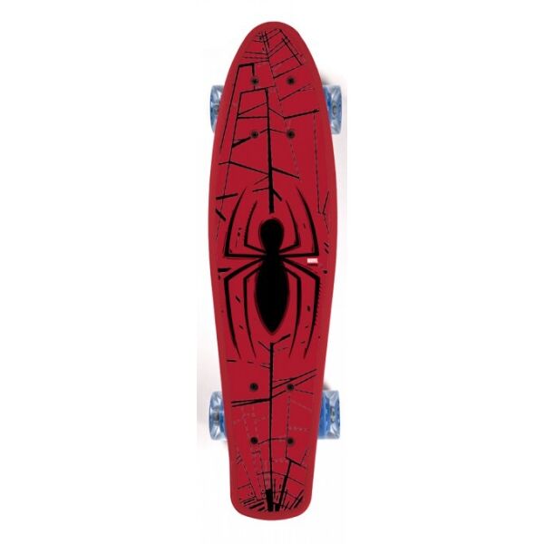 Disney SPIDERMAN Skateboard, Rot, Größe Os