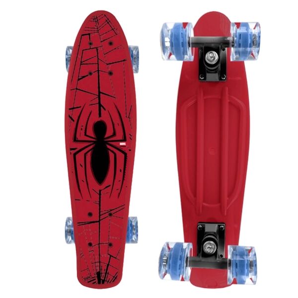 Disney SPIDERMAN Skateboard, Rot, Größe Os