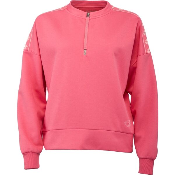 Lotto ATHLETICA DUE W VI SWEAT Női pulóver, rózsaszín, méret XL