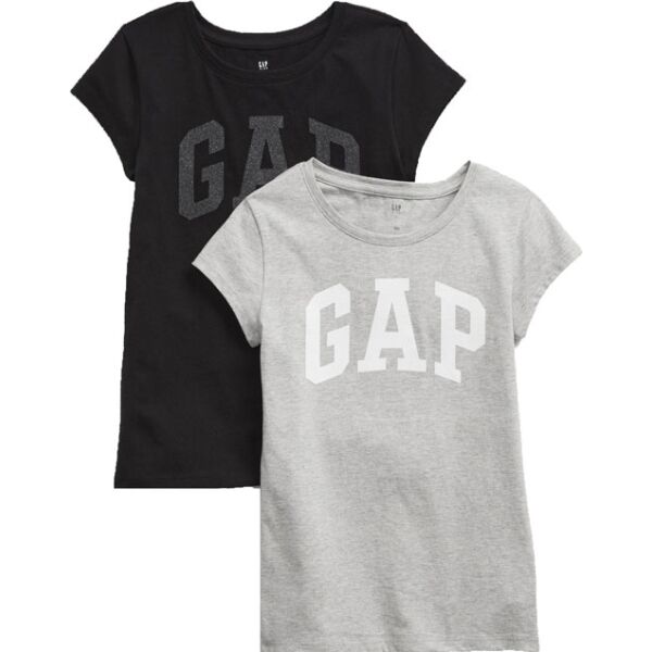 GAP V-SS LOGO GRPH T XLS 2PK Lány póló, fekete, méret XL