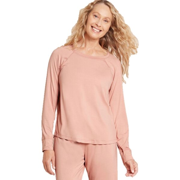 BOODY GOODNIGHT RAGLAN SLEEP TOP Női pizsama felső, rózsaszín, méret XL