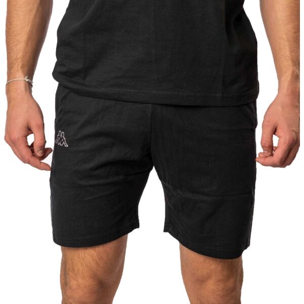 Kappa LOGO EVEIG Мъжки шорти, черно, размер