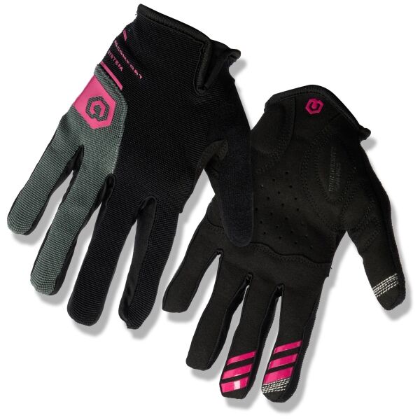 Arcore HIVE Дамски ръкавици за колоездене с дълги пръсти, черно, Veľkosť S
